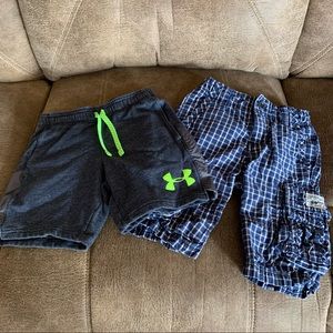 Lot of 2 Little Boys Shorts Gap/Under Armour 5
